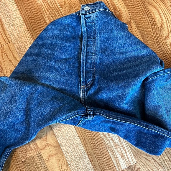 AGolde 90’s Pinch Waist High Rise Straight size 34 NWT - Picture 14 of 16